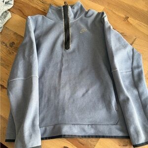 Nike Gray Quarter-Zip Sweatshirt